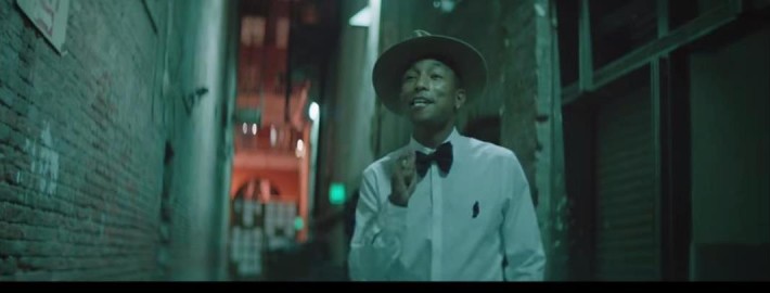 Pharrell Williams HAPPY video image